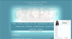 Desktop Screenshot of georgekevorkiandds.com